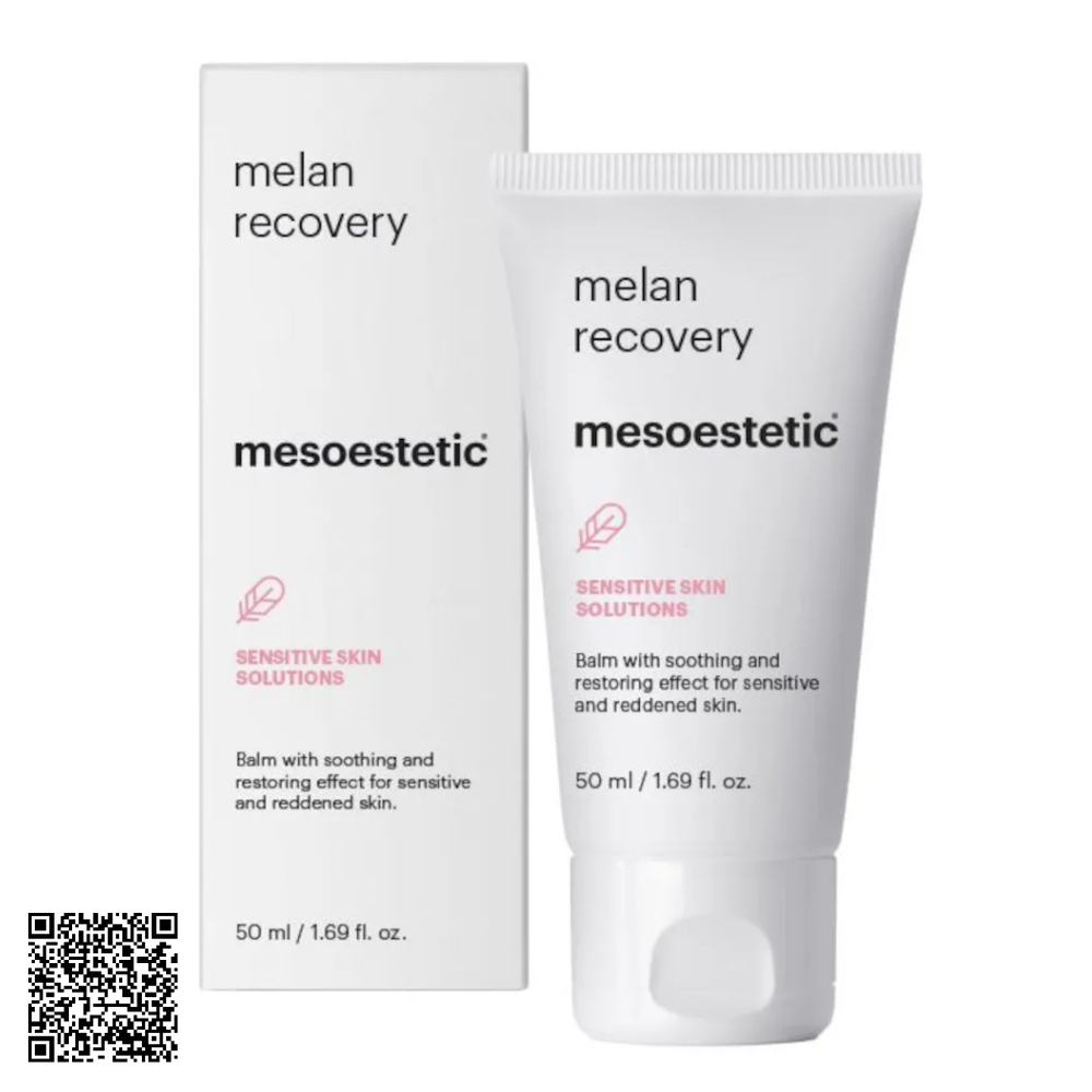 Kem Dưỡng Ẩm Phục Hồi Da Mesoestetic Melan Recovery Sensitive Skin Solutions Từ Tây Ban Nha 50ml