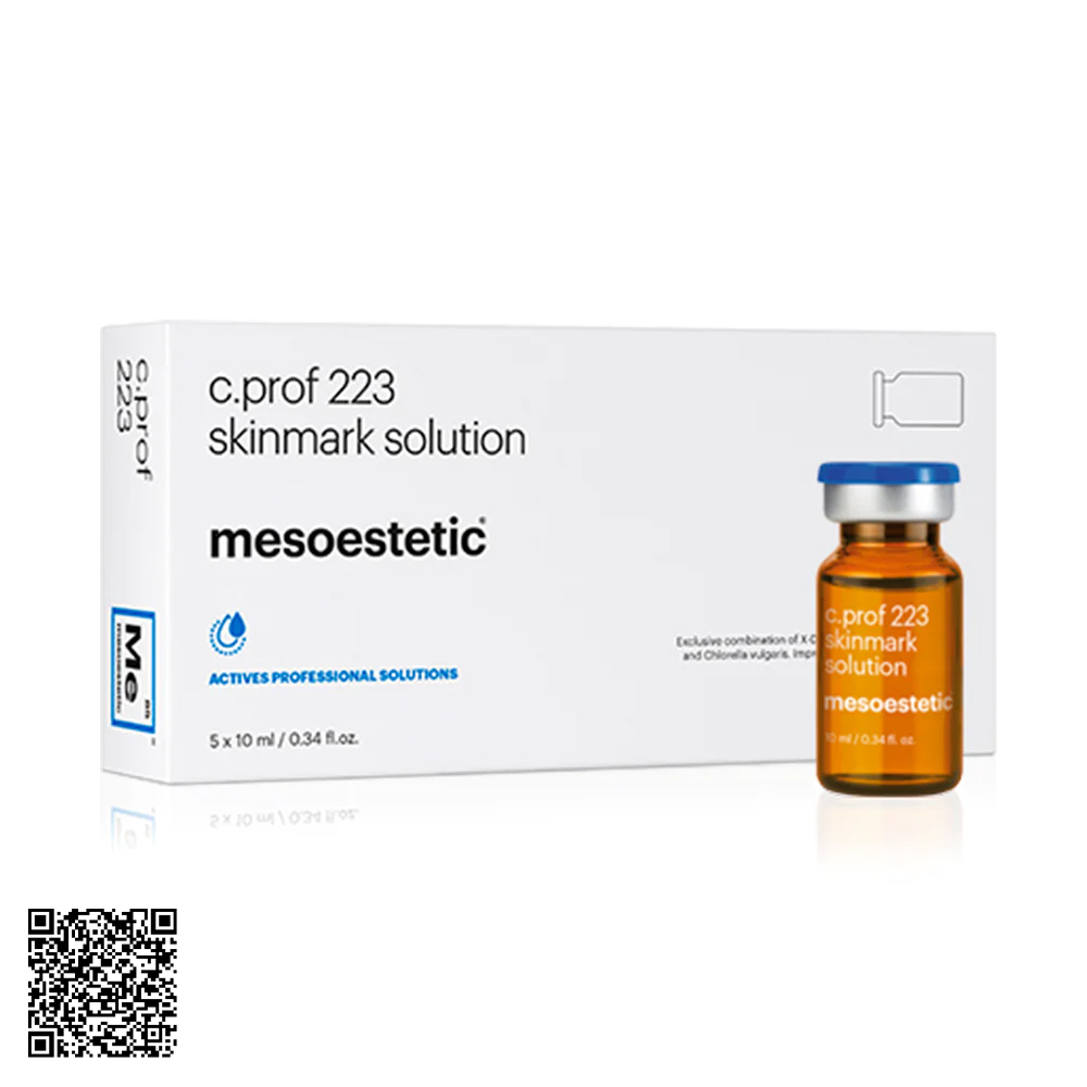 Dung Dịch giảm Rạn Da, Sẹo Mụn Mesoestetic C.Prof 223 Skinmark Solution Từ Tây Ban Nha (5 Lọ x 10ml)