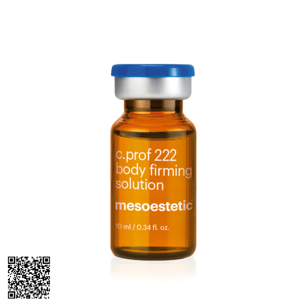 Dung Dịch Làm Săn Chắc Cơ Thể Mesoestetic C.Prof 222 Body Firming Solution Từ Tây Ban Nha (5 Lọ x 10ml)