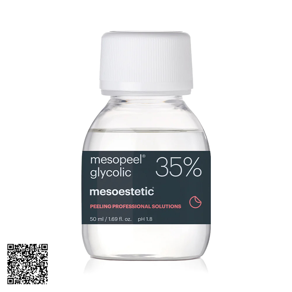 Peel Hỗ Trợ Ngừa Lão Hóa Mesoestetic Peeling Professional Solutions Mesopeel Glycolic 35% Từ Tây Ban Nha 50ml