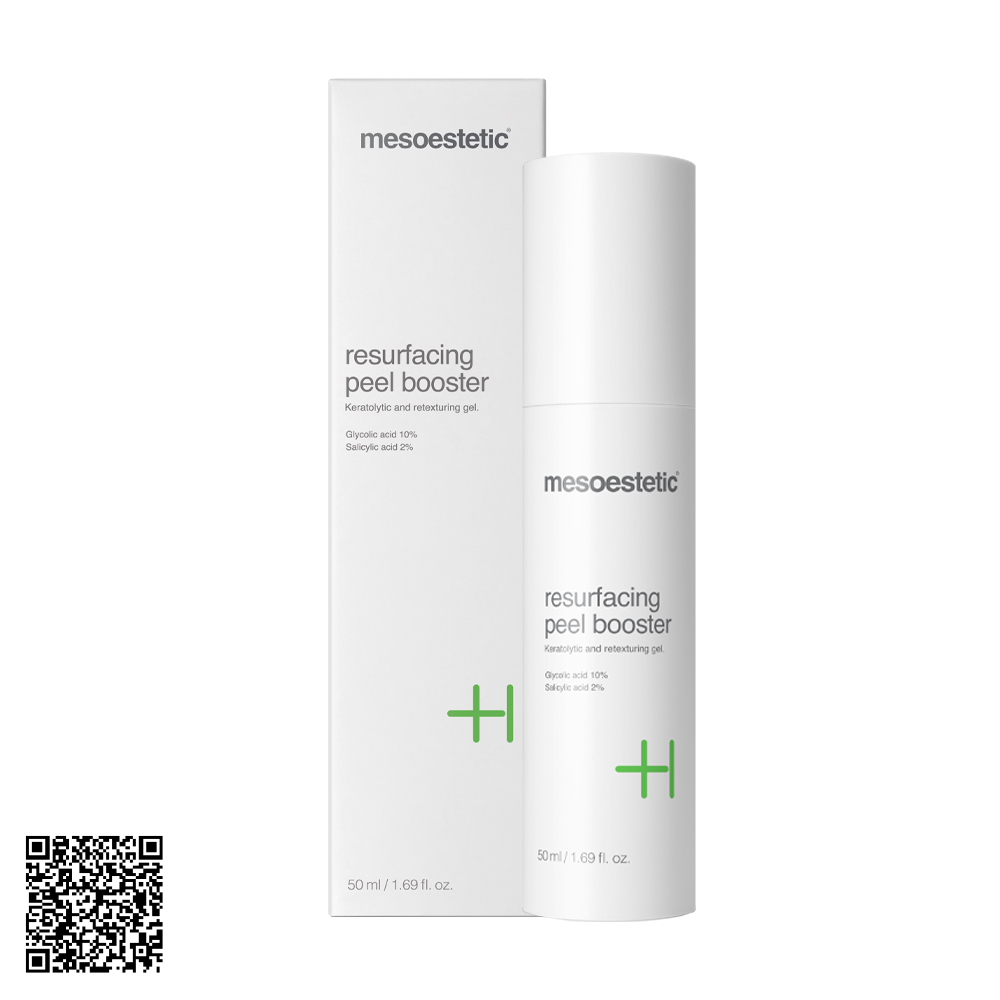 Tinh Chất Hỗ Trợ Ngừa Lão Hóa Cho Da Nhờn Mụn Mesoestetic Resurfacing Peel Booster Từ Tây Ban Nha 50ml