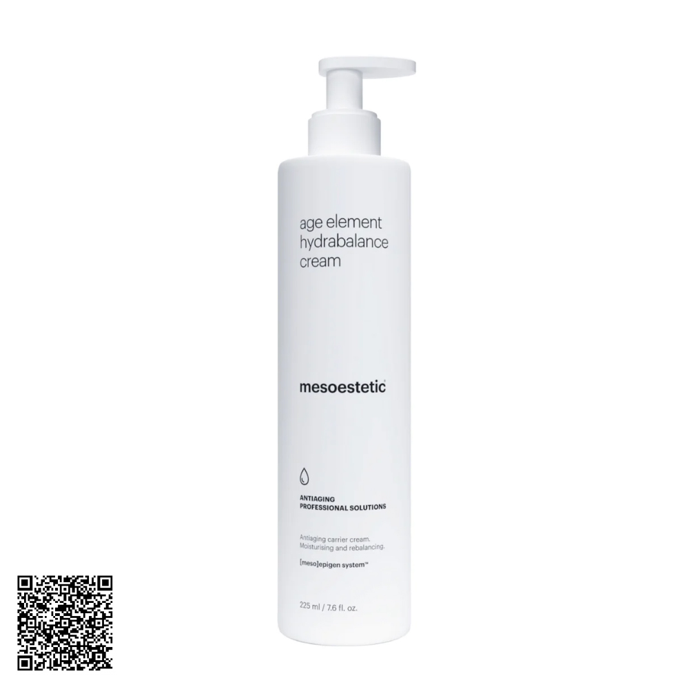 Kem Dưỡng Ẩm Mesoestetic Antiaging Professional Solutions Age Element Hydrabalance Cream Từ Tây Ban Nha 225ml