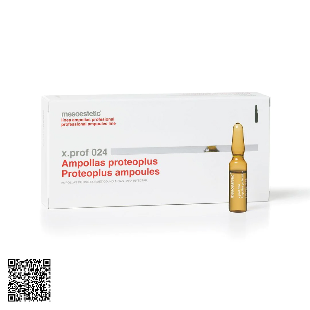  Tinh Chất Hỗ Trợ Ngừa Lão Hóa Mesoestetic X.Prof 024 Proteoplus Ampoules Từ Tây Ban Nha (20 Ống x 2ml)