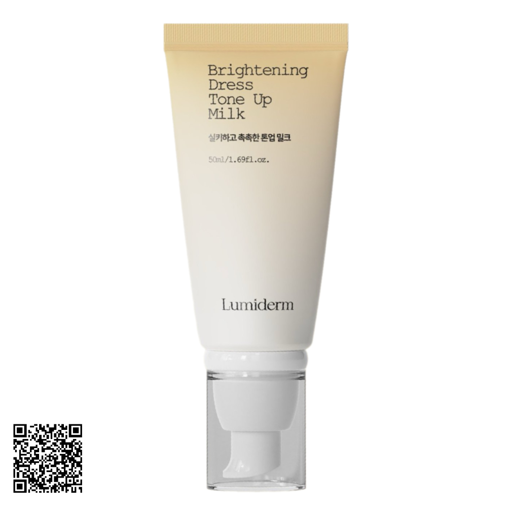 Sữa Dưỡng Sáng Nâng Tone Lumiderm Brightening Dress Tone Up Milk 50ml