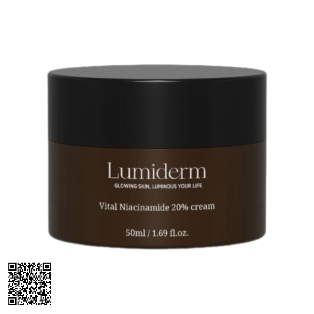 Kem Dưỡng Trắng Da Lumiderm Vita Niacinamide 20% Cream 50ml