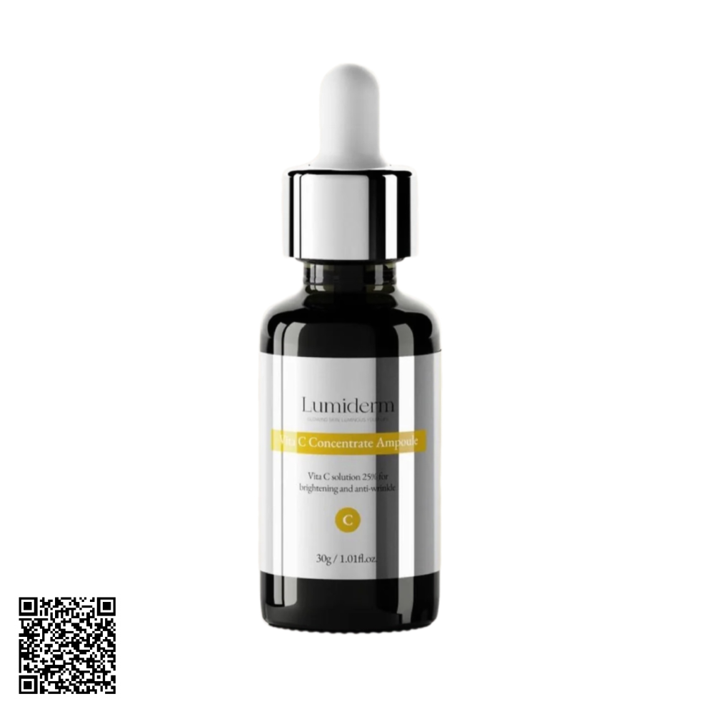 Tinh Chất Vitamin C Cô Đặc Lumiderm Vita C Concentrate Ampolue 30g