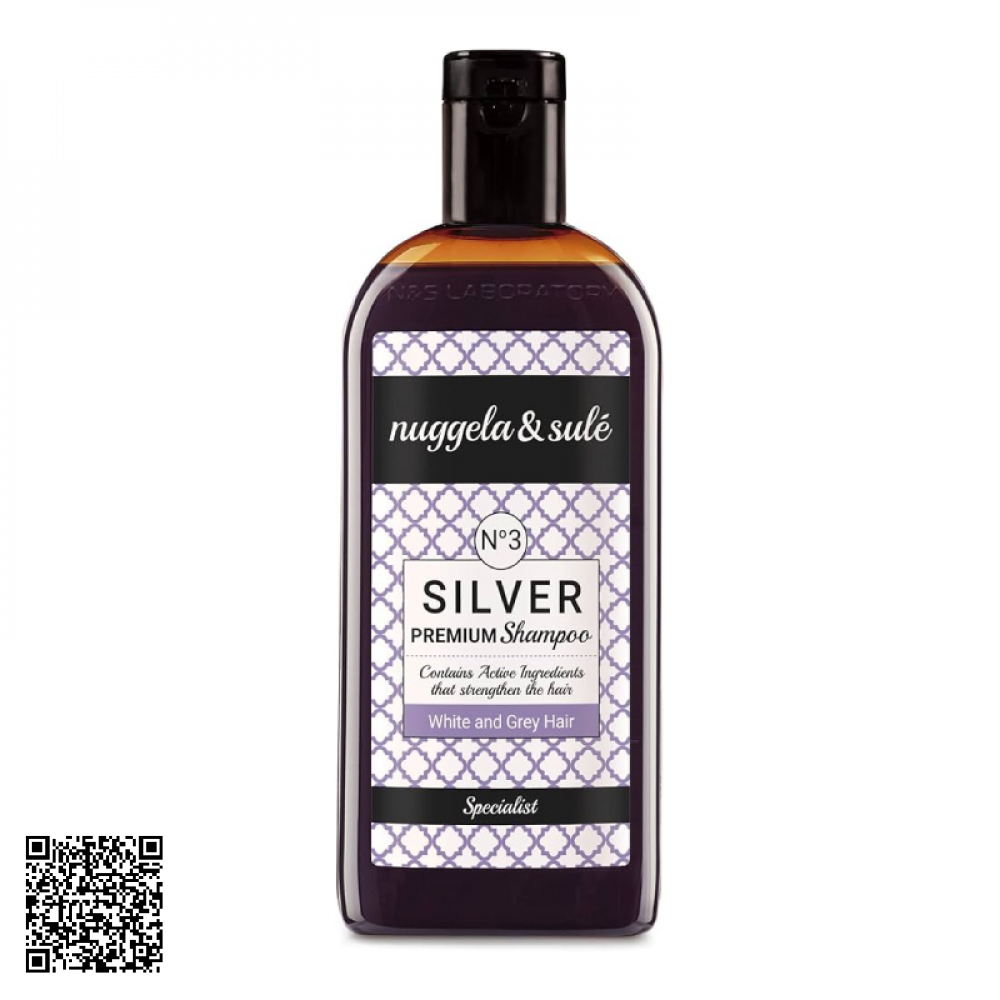 Dầu Gội Nuggela & Sule Nº3 Silver Premium Shampoo Dành Cho Tóc Vàng, Vàng Bạch Kim, Trắng Hoặc Xám 250ml