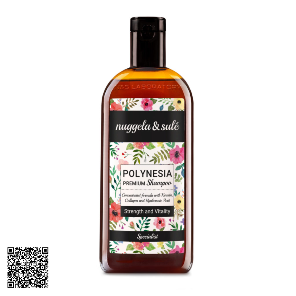 Dầu Gội Tăng Cường Keratin, Phục Hồi Tóc Nuggela & Sule Polynesia Strength And Vitality Premium Shampoo 250ml