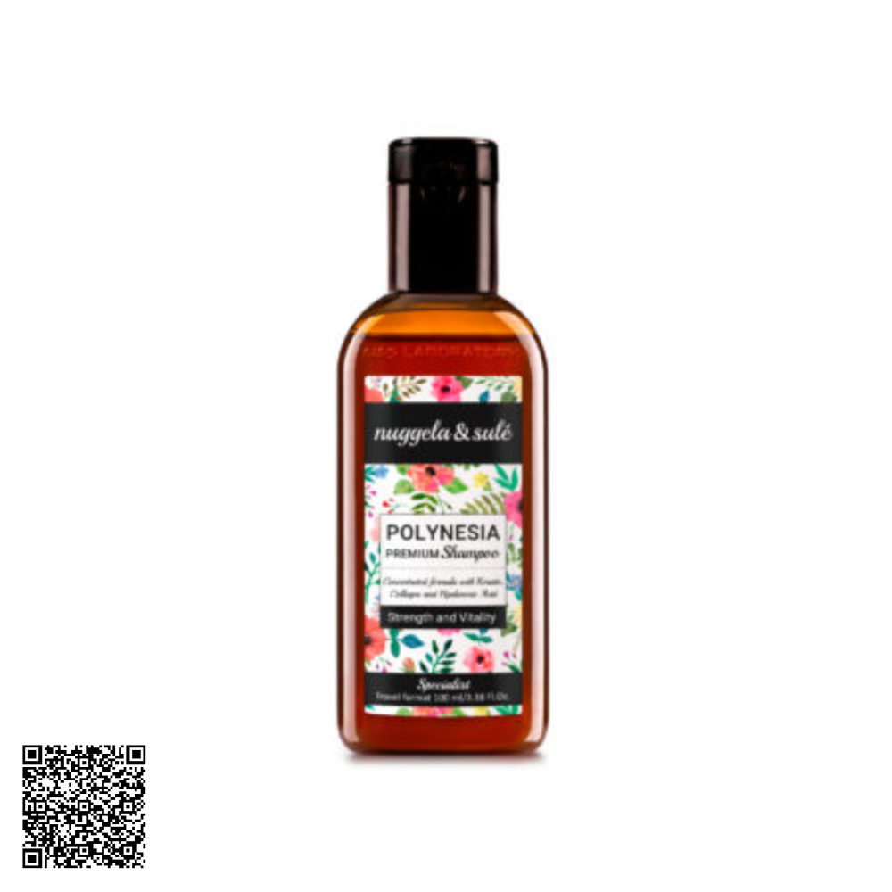 Dầu Gội Tăng Cường Keratin, Phục Hồi Tóc Nuggela & Sule Polynesia Strength And Vitality Premium Shampoo 100ml