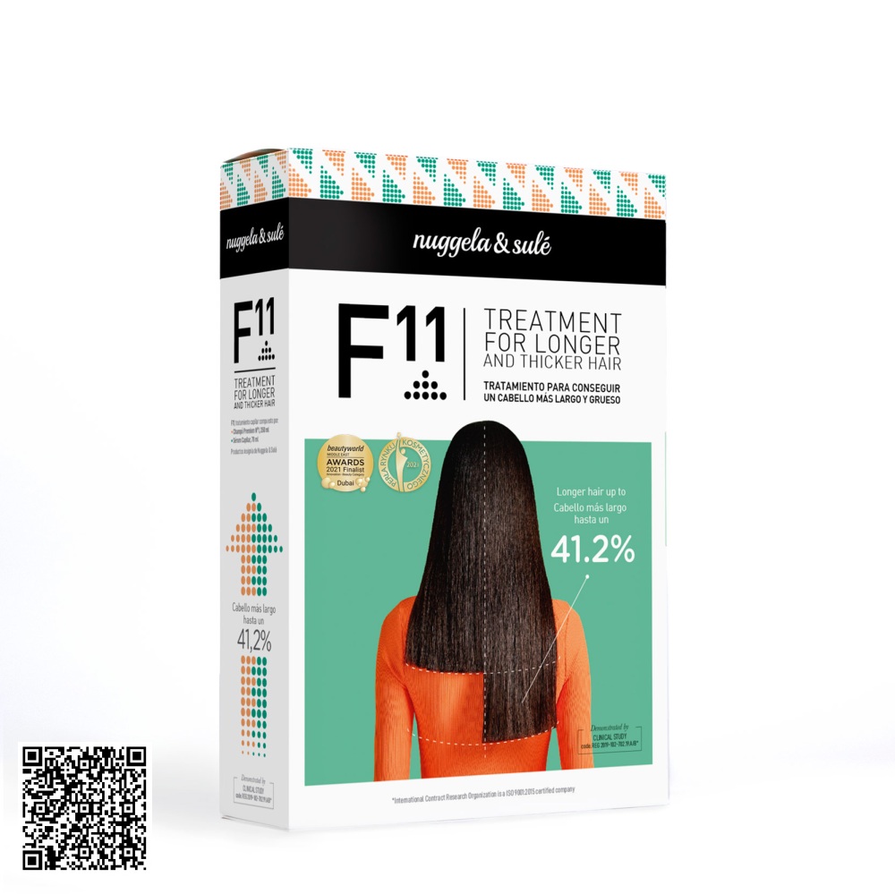 Bộ Trị Liệu Cho Tóc Mỏng Yếu, Dễ Gãy Nuggela & Sule F11 Treatment For Longer And Thicker Hair Từ Tây Ban Nha