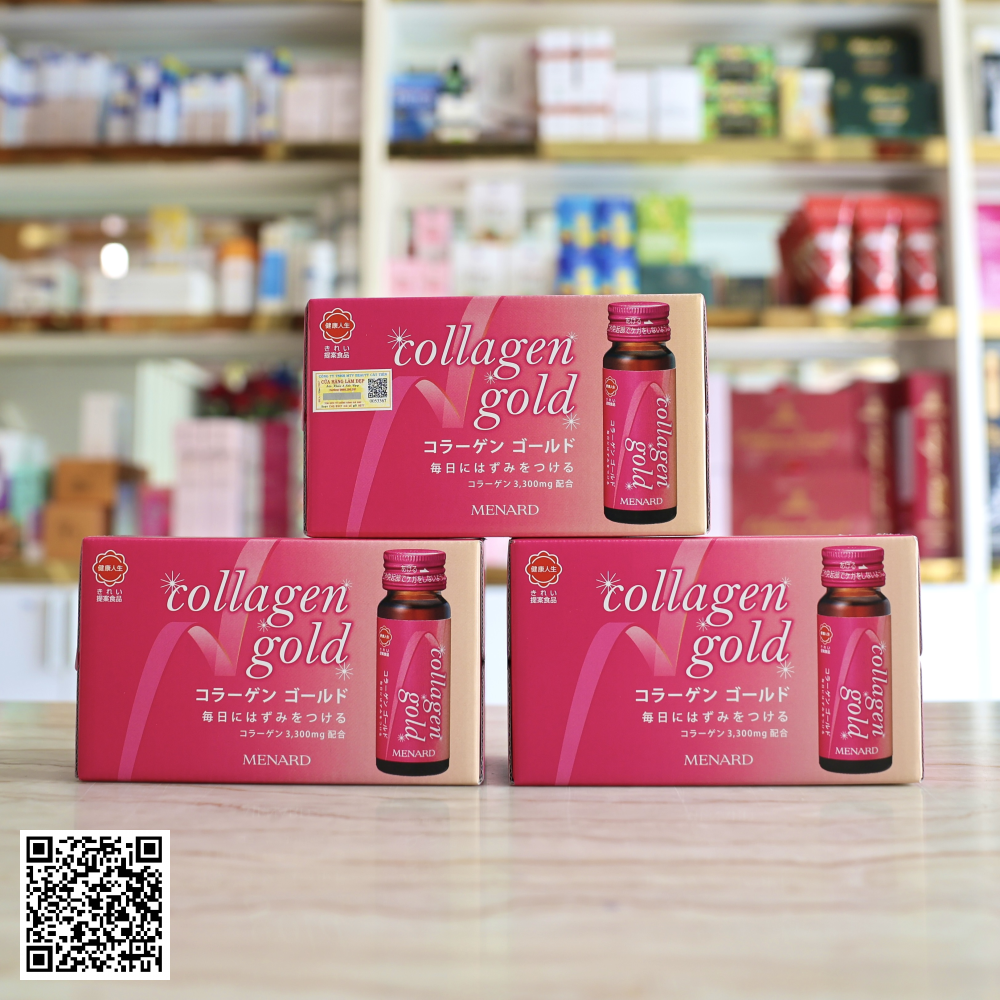Liệu Trình Nước Uống Menard Collagen Gold 30 Chai