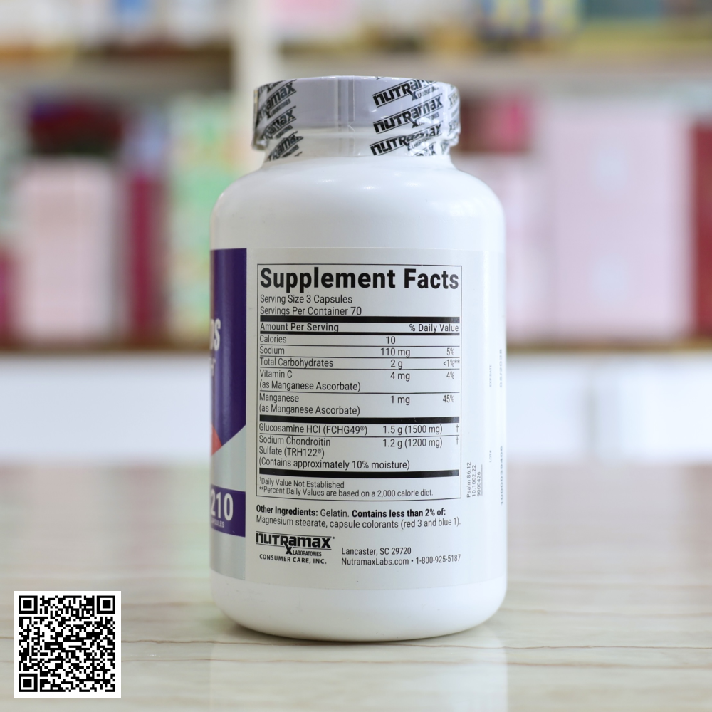 Viên Uống Bồi Bổ Sụn Khớp Cosamin DS For Joint Health Từ Mỹ 210 Viên