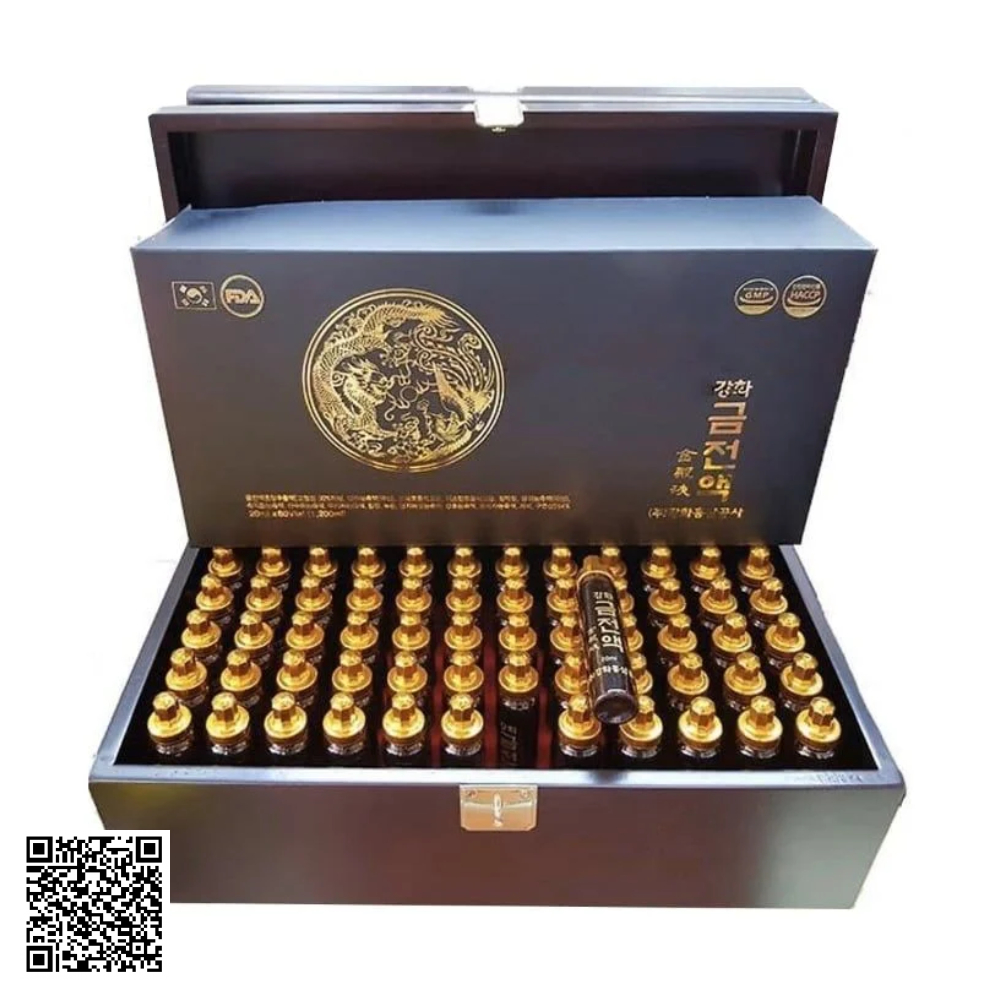 Tinh Chất Đông Trùng Hạ Thảo Kanghwa Bổ Dược Tăng Lực Từ Hàn Quốc 60 Ống