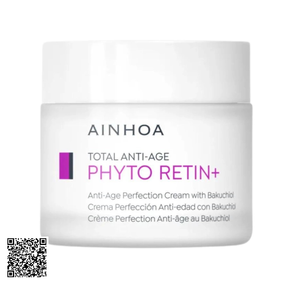 Kem Hỗ Trợ Ngừa Lão Hóa Ainhoa Phyto-Retin Anti-Age Perfection Cream With Bakuchiol 50ml