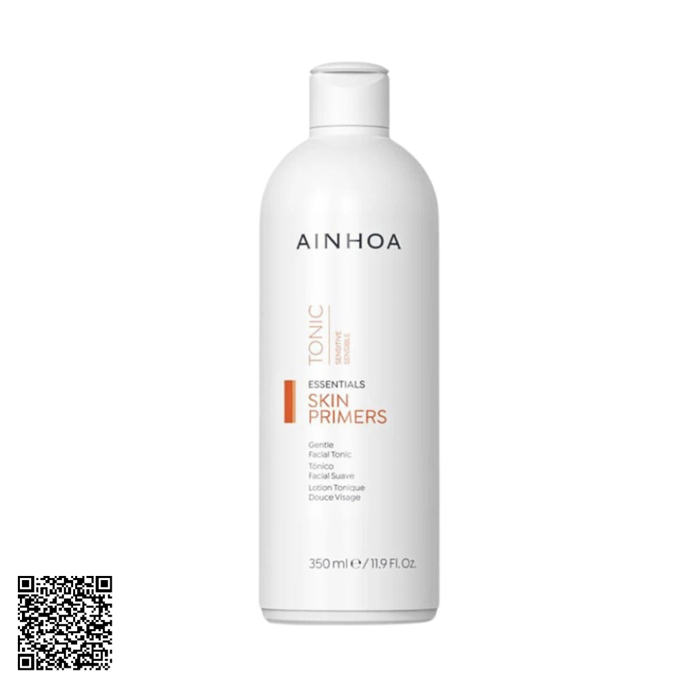 Nước Hoa Hồng Tái Tạo Cân Bằng Da Ainhoa Skin Primers Gentle Facial Tonic Từ Tây Ban Nha 350ml
