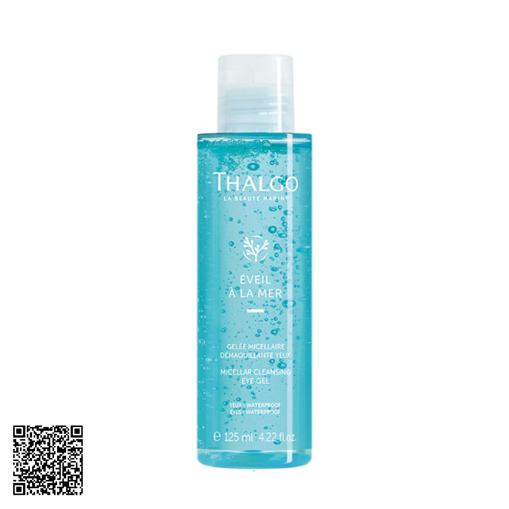 Gel Tẩy Trang Cho Da Vùng Mắt Thalgo Micellar Cleansing Eye Gel Từ Pháp 125ml