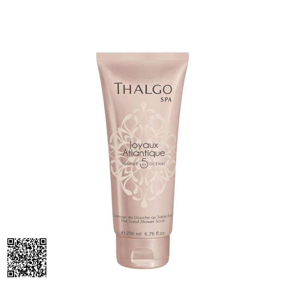 Gel Cát Hồng Tẩy Tế Bào Chết Cơ Thể Thalgo Pink Sand Shower Gel Scrub Từ Pháp 200ml