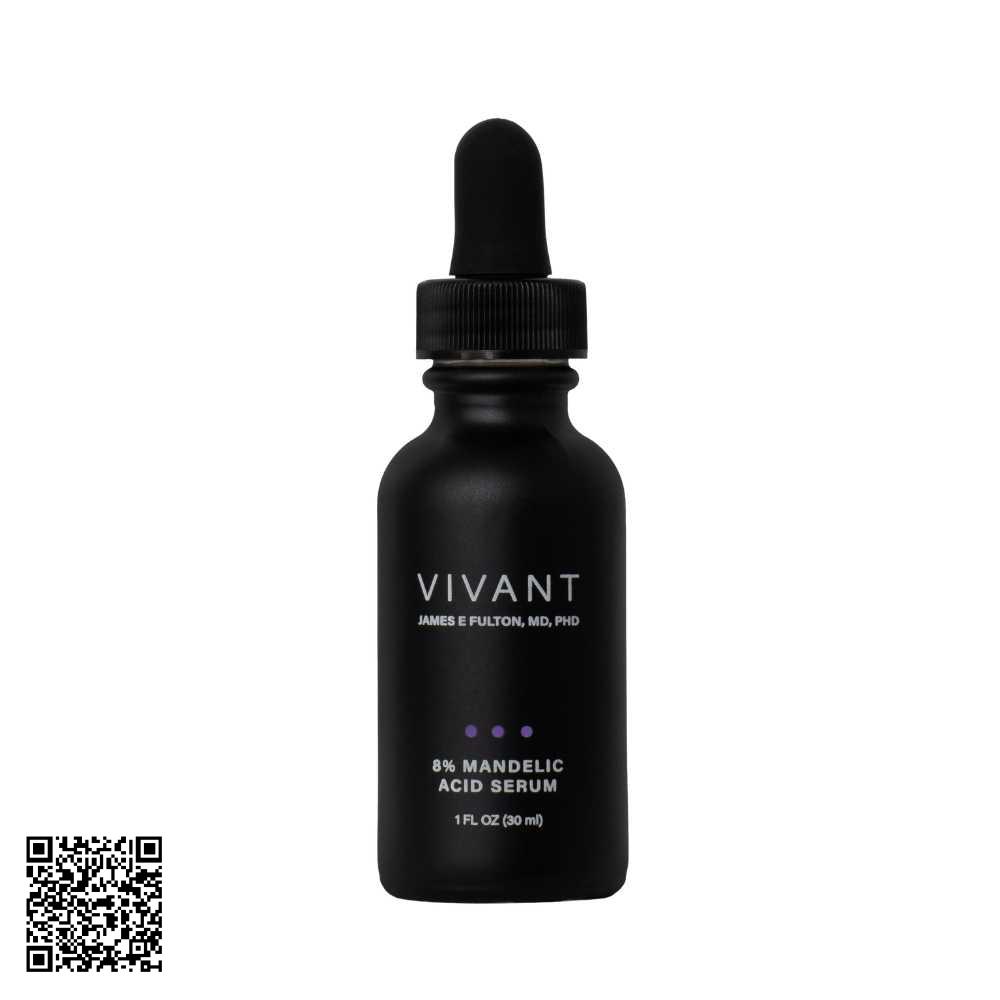 Tinh chất sáng da đều màu 3-in-1 Vivant Skincare 8% Mandelic Acid Serum 30ml