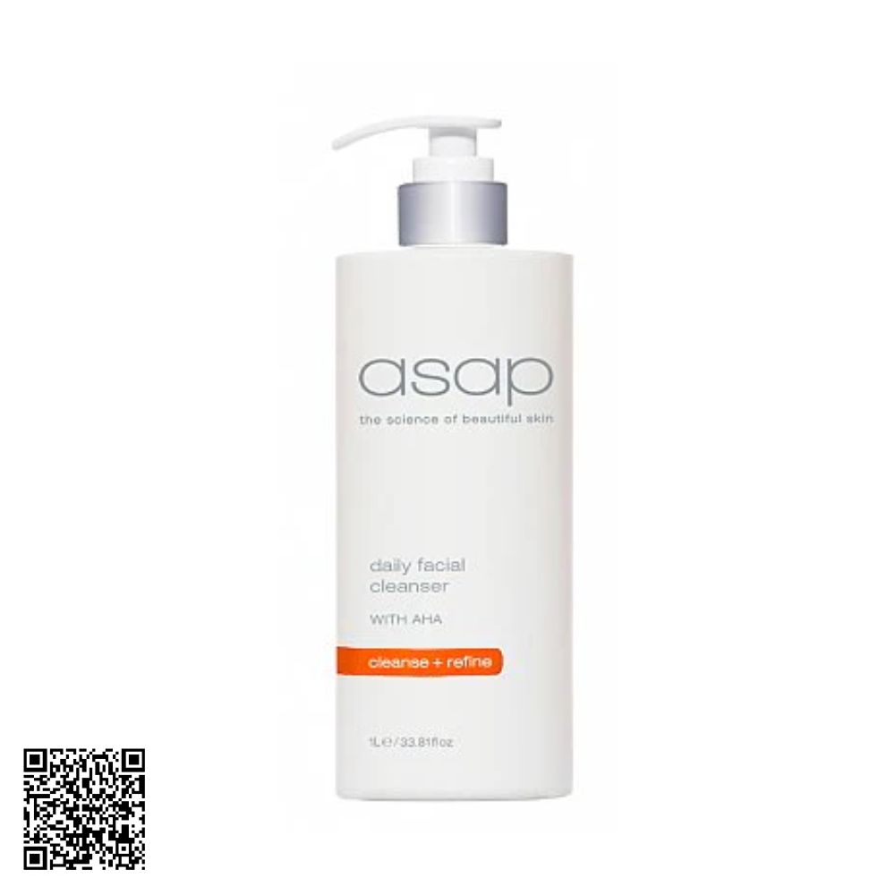 Sữa Rửa Mặt Sạch Sâu Asap Daily Facial Cleanser 1000ml