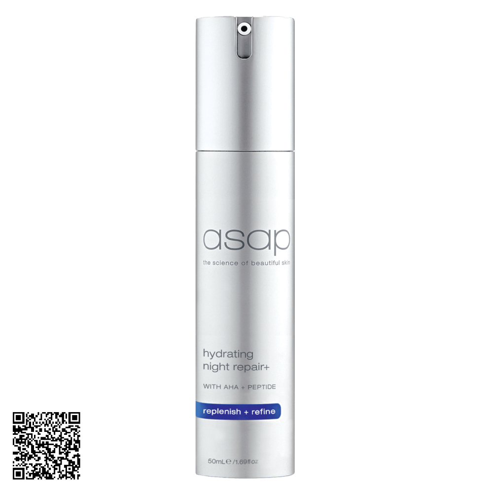 Tinh Chất Dưỡng Ẩm Và Hỗ Trợ Hỗ Trợ Ngừa Lão Hóa Asap Hydrating Night Repair+ 50ml