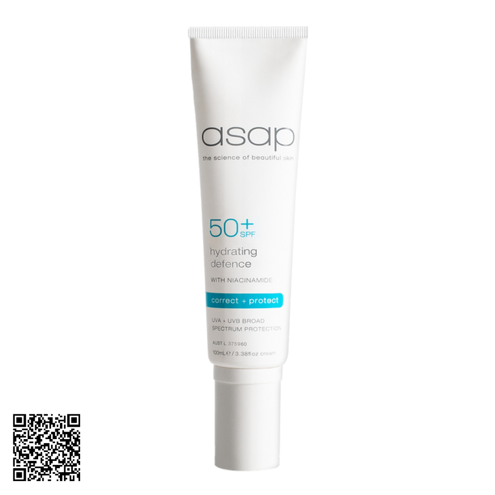 Kem Lót 3 Trong 1 Asap SPF50+ Hydrating Defence 100ml