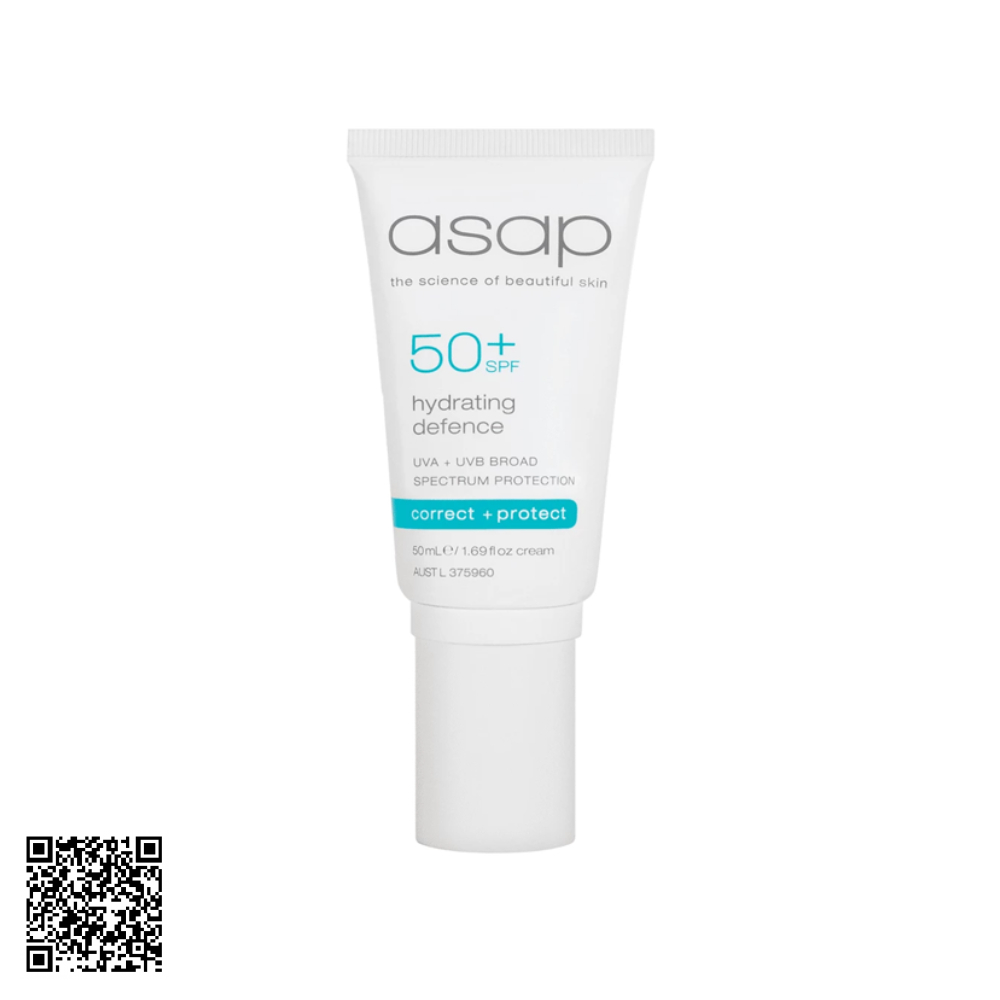 Kem Lót 3 Trong 1 Asap SPF50+ Hydrating Defence 50ml