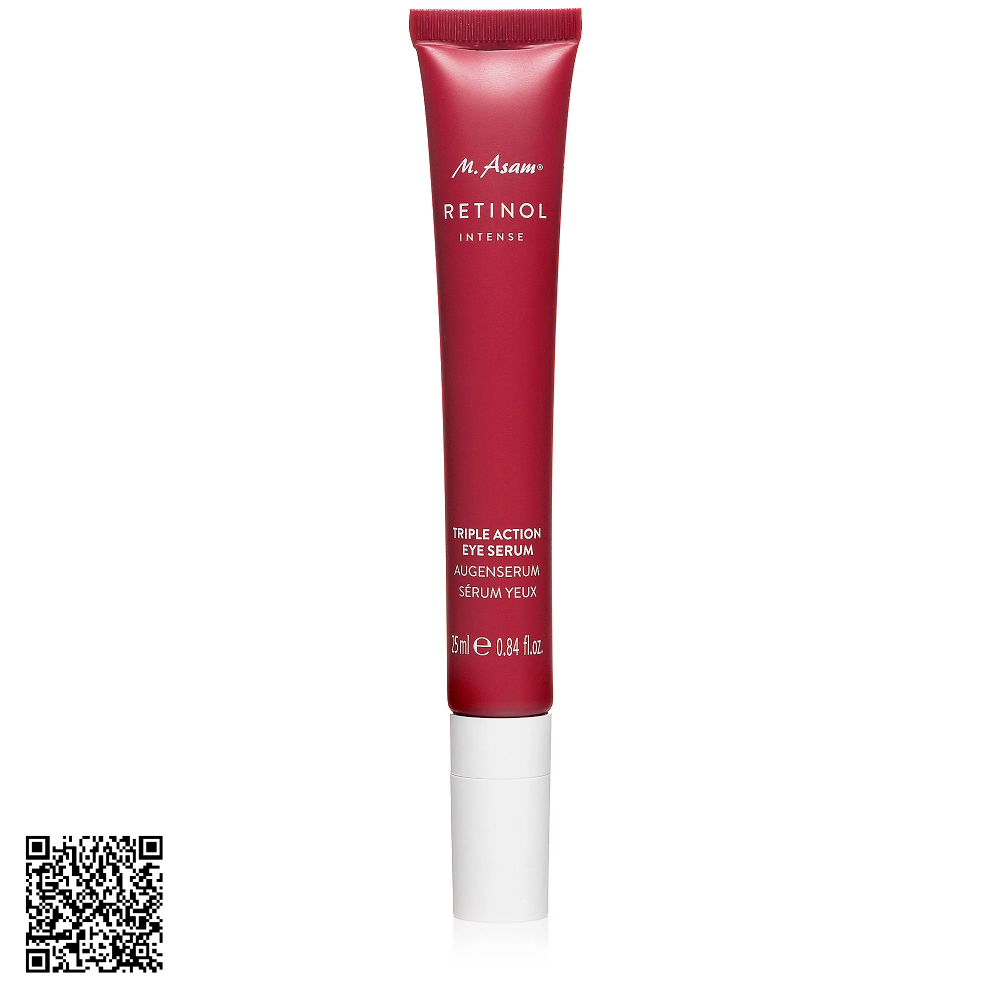 Tinh Chất Giảm Nhăn Và Hỗ Trợ Ngừa Lão Hóa Vùng Mắt M. Asam Retinol Intense Triple Action Eye Serum 25ml