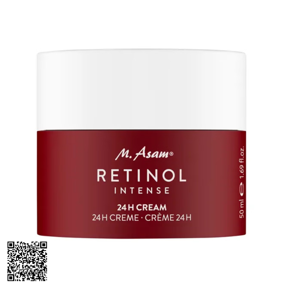 Kem Dưỡng Retinol Hỗ Trợ Ngừa Lão Hóa Da M. Asam Retinol Intense 24H Cream 50ml