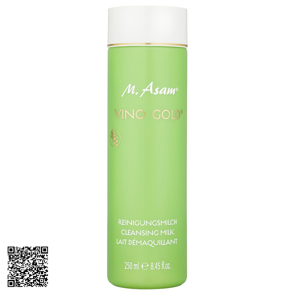 Sữa Rửa Mặt Không Tạo Bọt Chống Oxy Hoá M. Asam Vino Gold Balancing Cleanser 250ml