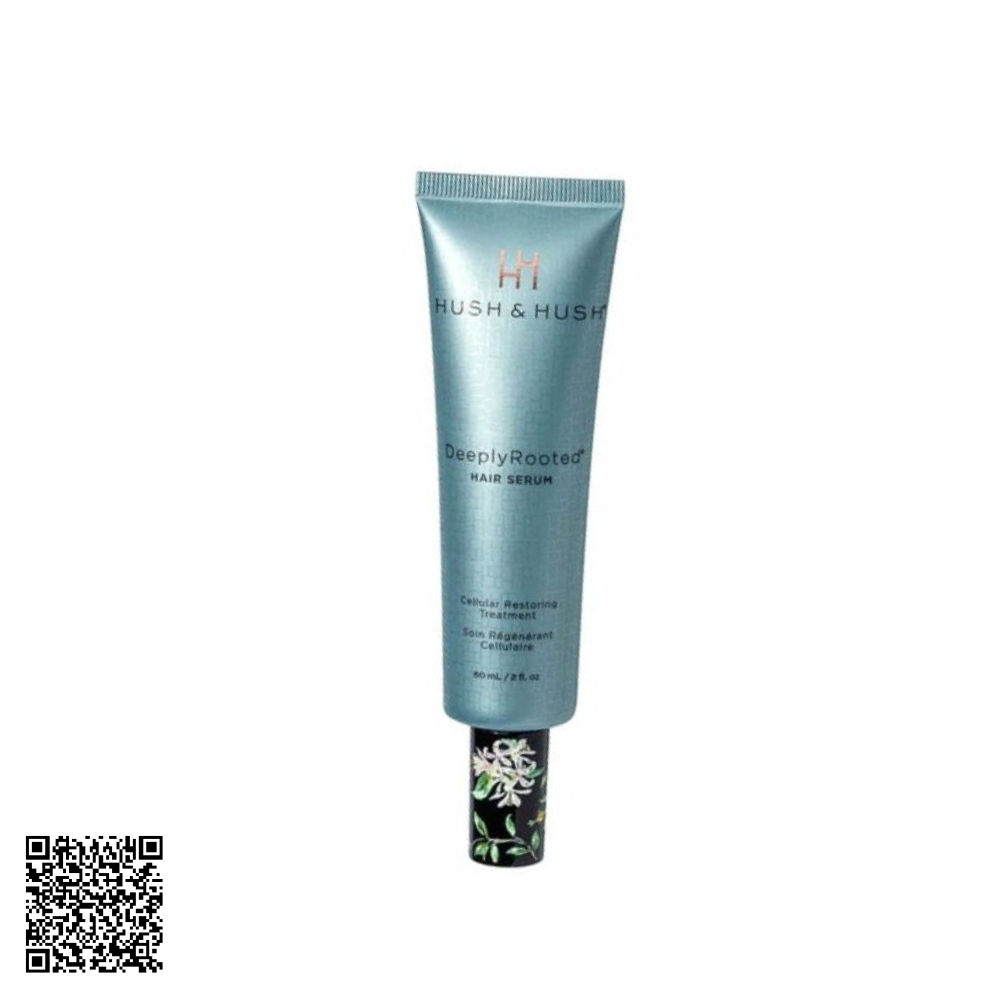 Tinh Chất Kích Thích Mọc Tóc, Hỗ Trợ Ngừa Lão Hóa Cho Tóc Hush & Hush DeeplyRooted Hair Serum Từ Mỹ 60ml