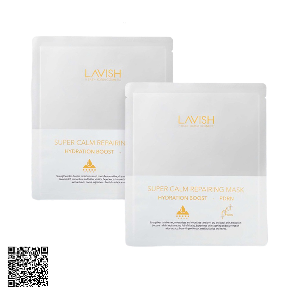 Mặt Nạ Truyền Dẫn Tế Bào Lavish H Baby Super Calm Repairing Mask PRDN Từ Hàn Quốc