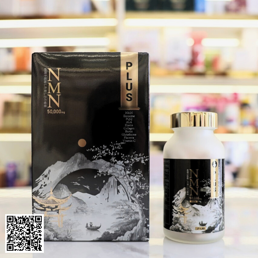 Viên Uống Trẻ Hoá Da NMN 50000mg JT-LAB Từ Nhật Bản 120 viên