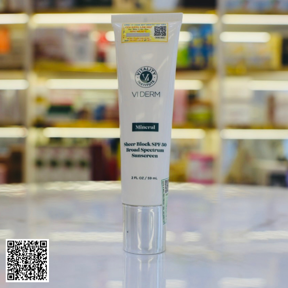 Kem Chống Nắng Phổ Rộng SPF 50 VI Derm SPF 50 Daily UV Defense Broad Spectrum Sunscreen Từ Mỹ 59ml