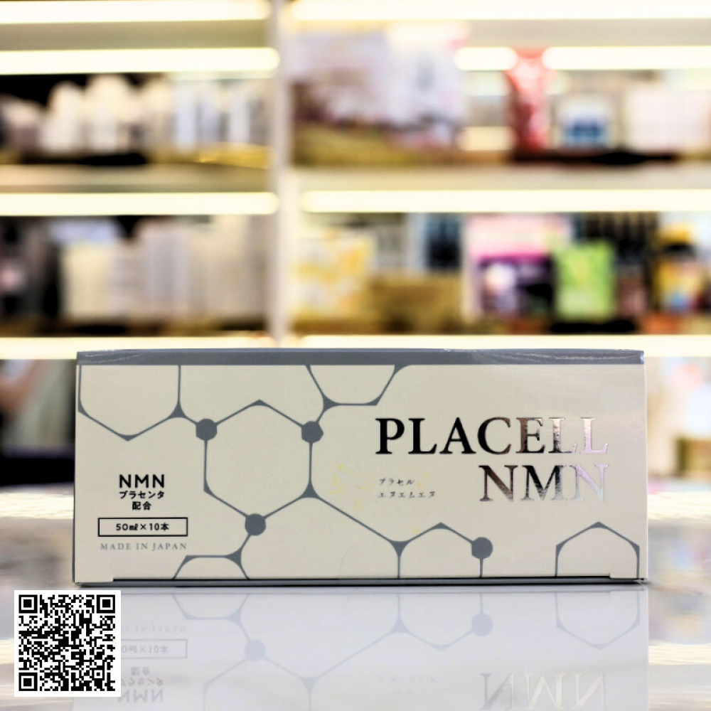 Nước Uống Trắng Da Trẻ Hoá Placell NMN Từ Nhật Bản 30 Chai.