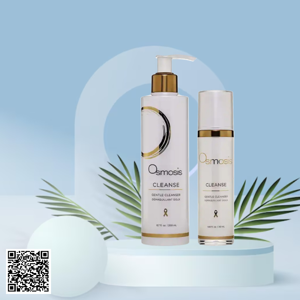 Sữa Rửa Mặt Dịu Nhẹ Osmosis Cleanse Gentle Cleanser Từ Hoa Kỳ 200ml