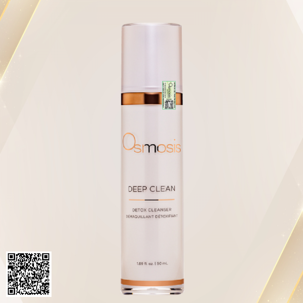 Sữa Rửa Mặt Thải Độc Sạch Sâu Osmosis Deep Clean Detox Cleanser Từ Hoa Kỳ 50ml