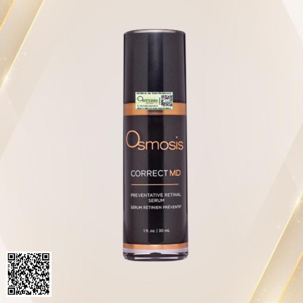 Serum Làm Săn Chắc Và Trẻ Hóa Da MD Osmosis Correct MD Preventative Retinal Serum Từ Mỹ 30ml