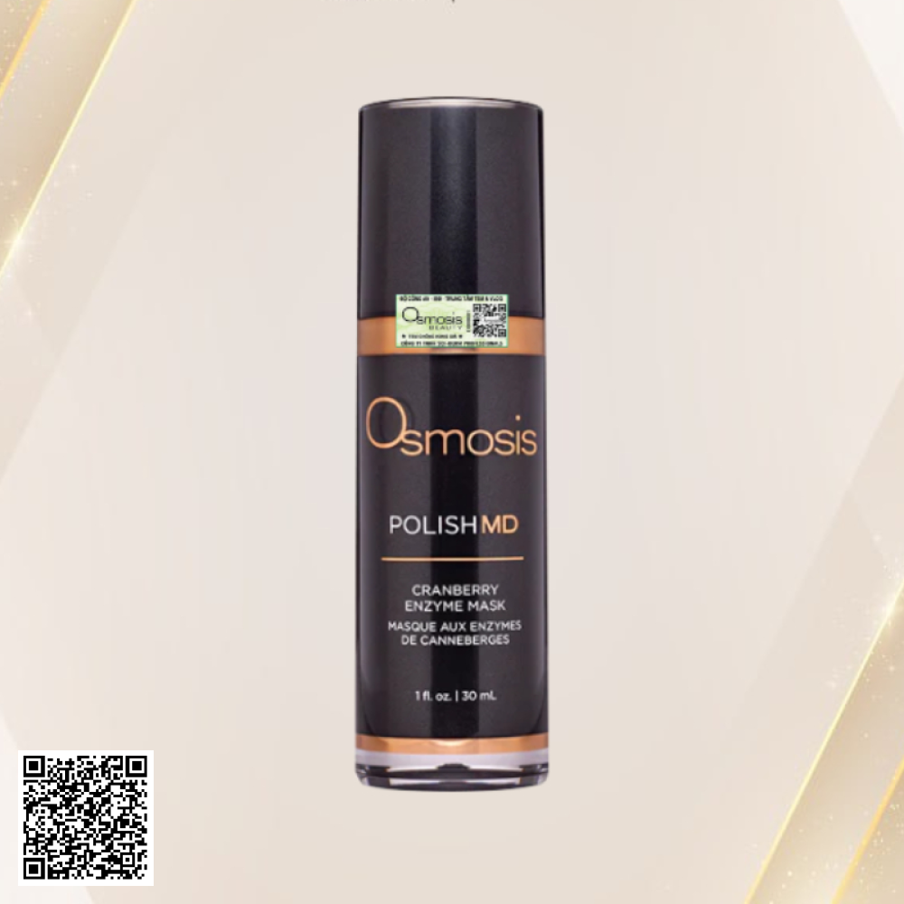 Mặt Nạ Enzyme Tẩy Tế Bào Chết MD Osmosis Polish MD Cranberry Enzyme Mask Từ Mỹ 30ml