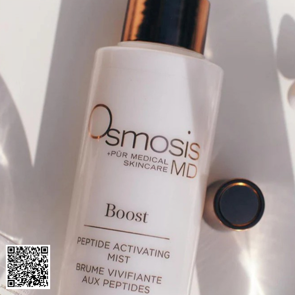 Xịt Khoáng Phục Hồi Và Làm Dịu Da Osmosis Boost Peptide Activating Mist Từ Hoa Kỳ 100ml