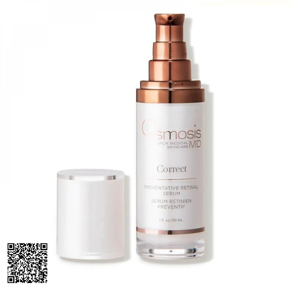 Serum Làm Săn Chắc Và Trẻ Hóa Da Osmosis Correct PrevenTative Retinal Serum Từ Hoa Kỳ 30ml