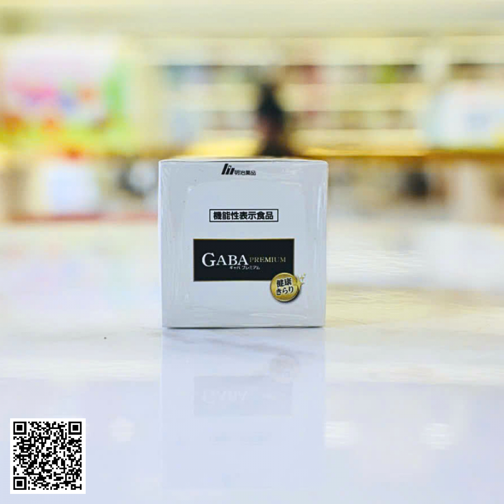 Viên Uống GABA Premium Hỗ Trợ Ngủ Ngon Meiji Pharma Nhật Bản Hộp 120 Viên