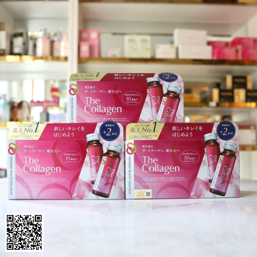 Liệu Trình Nước Uống The Collagen Shiseido Nhật Bản 3 Hộp