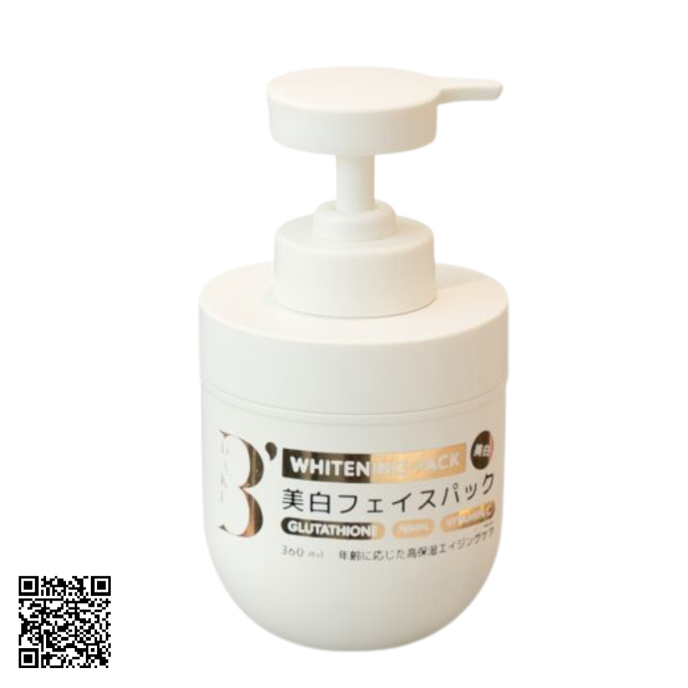 Ủ Trắng B’Haku Whitening Pack Nhật Bản 360ml