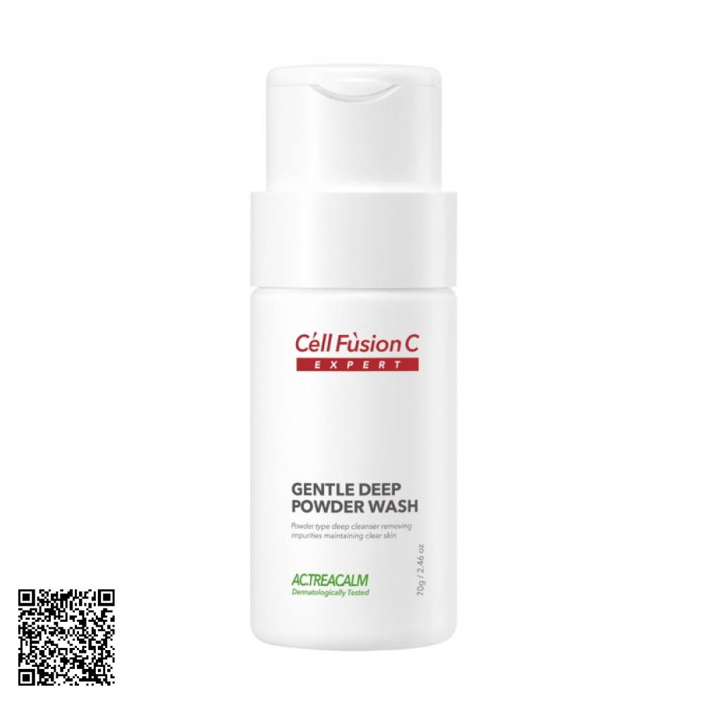 Bột Làm Sạch Sâu Dịu Nhẹ Cell Fusion C Expert Gentle Deep Powder Wash từ Hàn Quốc 70g