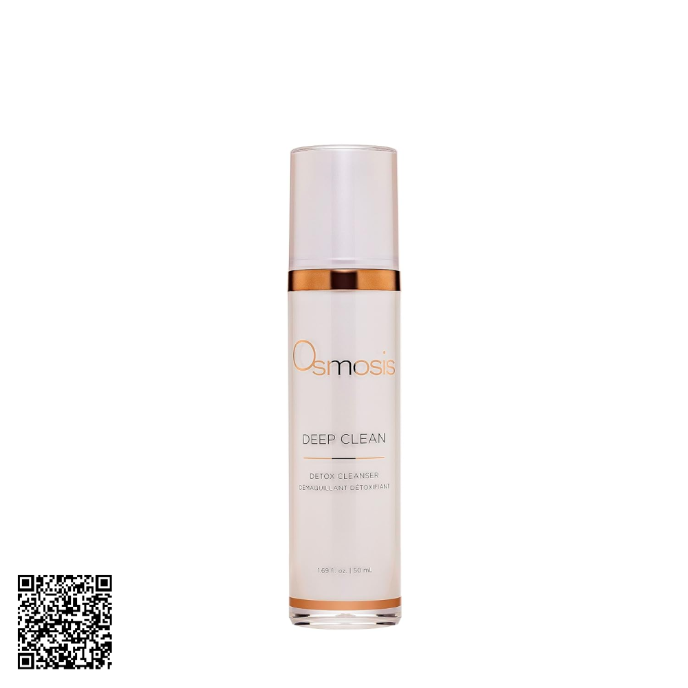 Sữa Rửa Mặt Osmosis Beauty Thải Độc Sạch Sâu Deep Clean Detox Cleanser từ Hoa Kỳ 50ml