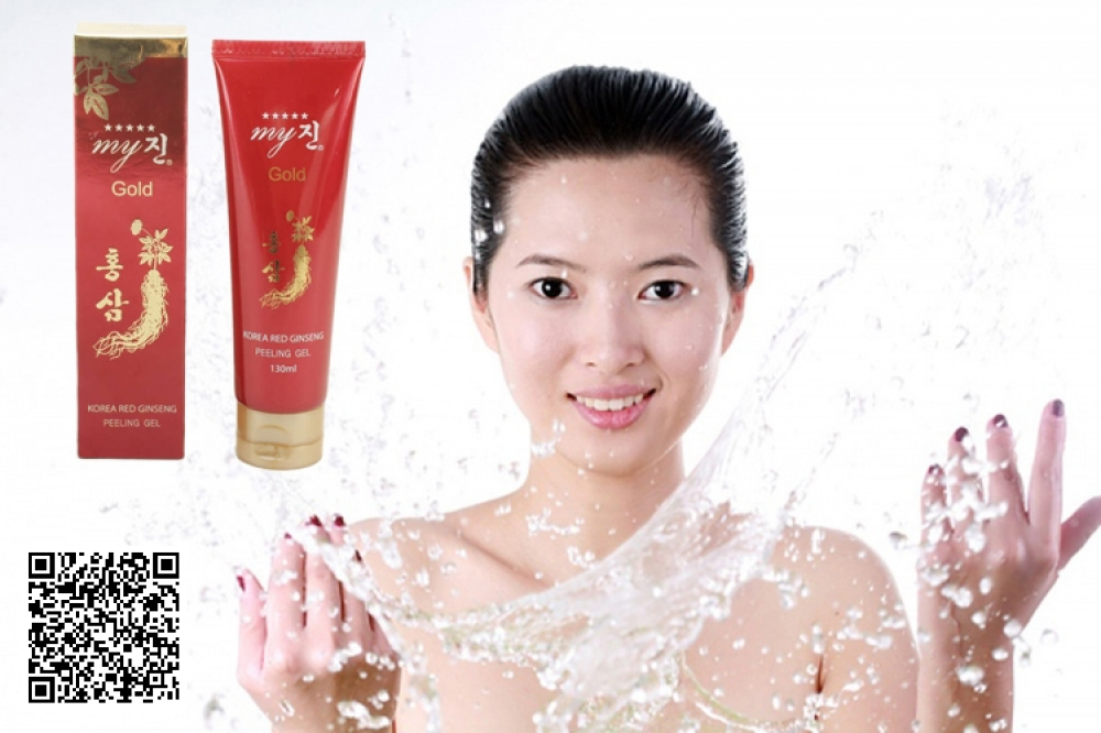 My Gold Korea Red Ginseng Peeling Gel Tẩy tế bào chết hồng sâm từ Hàn Quốc 130ml