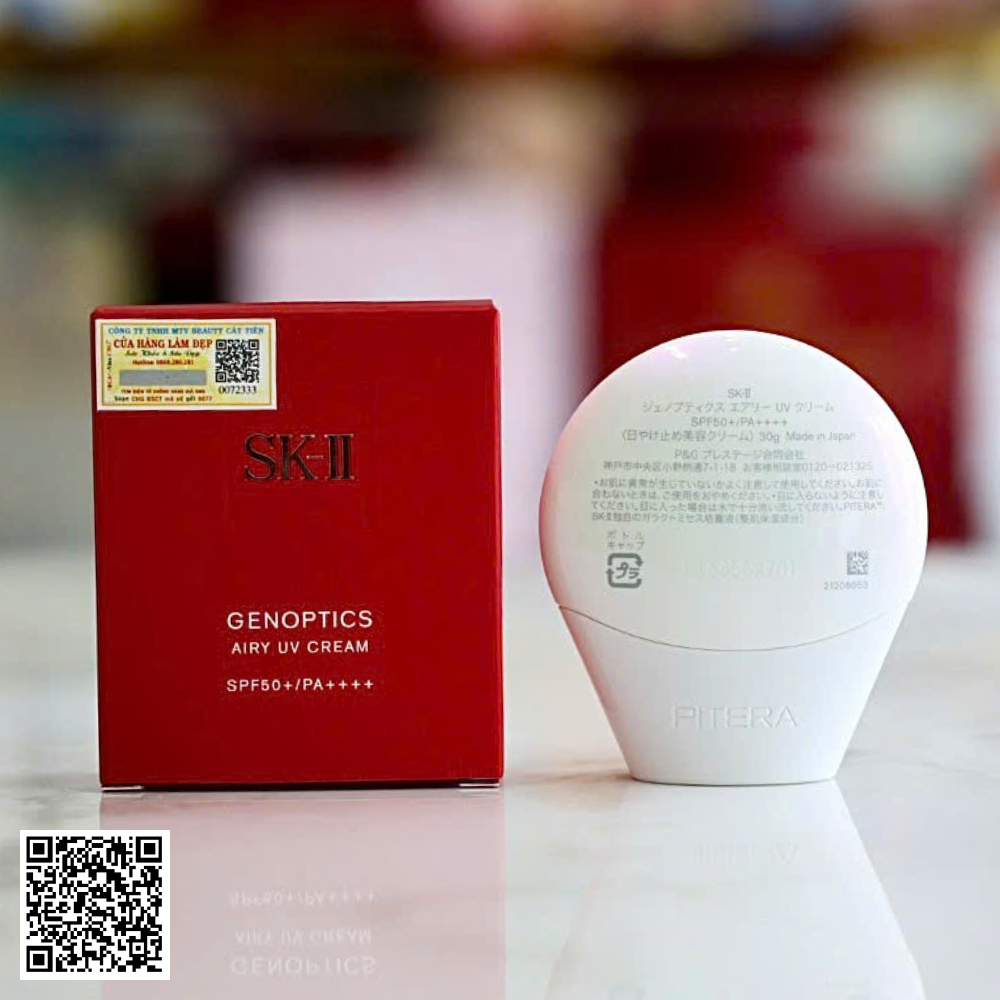 Kem Chống Nắng SK-II GenOptics Airy UV Cream Nhật Bản 30g