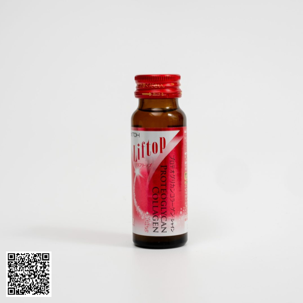 Itoh Kanpo Liftop Proteoglycan Collagen Shine Chăm sóc da chuyên biệt hộp 50ml x 10 chai từ Nhật Bản