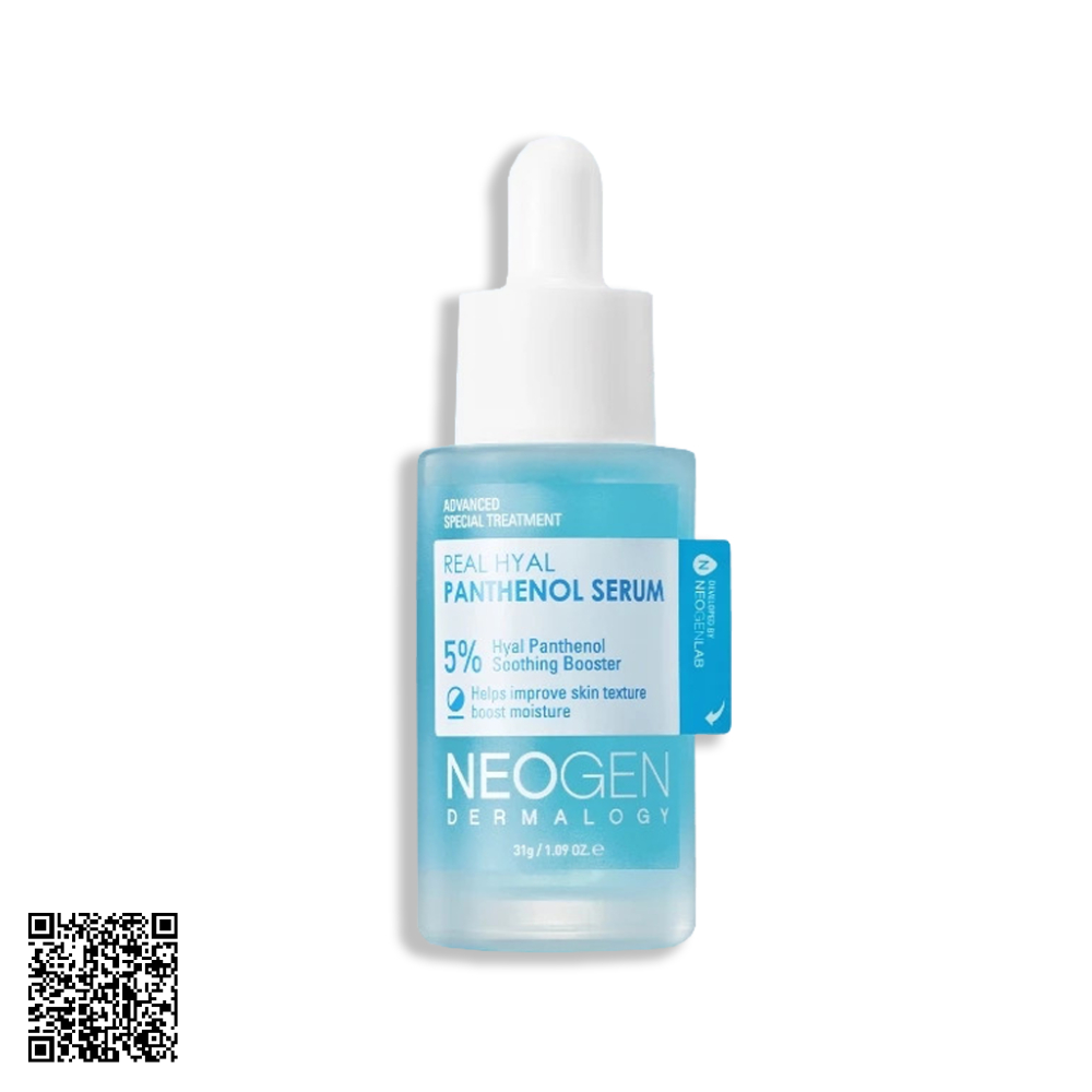 Tinh Chất Neogen Dermalogy Real Hyal Panthenol 5% Serum Cấp Ẩm Phục Hồi Da 3 Tác Động 32g từ Hàn Quốc