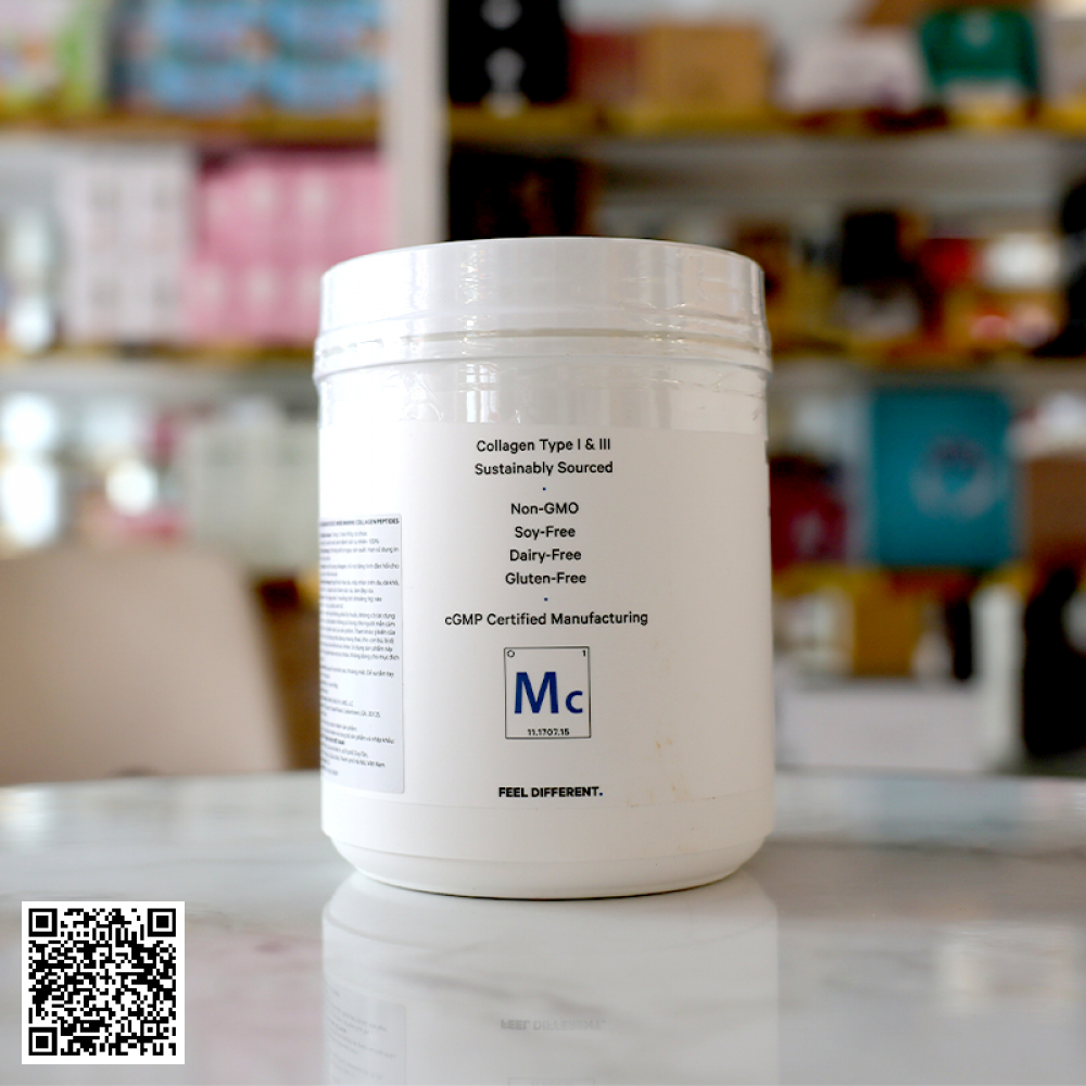 Thực Phẩm Bảo Vệ Sức Khỏe Codeage Marine Collagen Peptides 450g Từ Hoa Kỳ